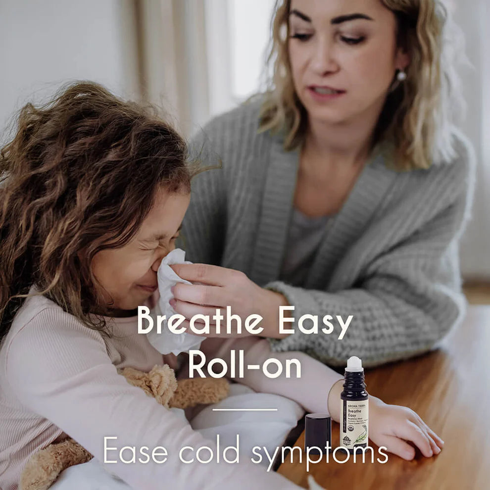 Breath Easy Organic Essential Oil Roll-On - 10ml
