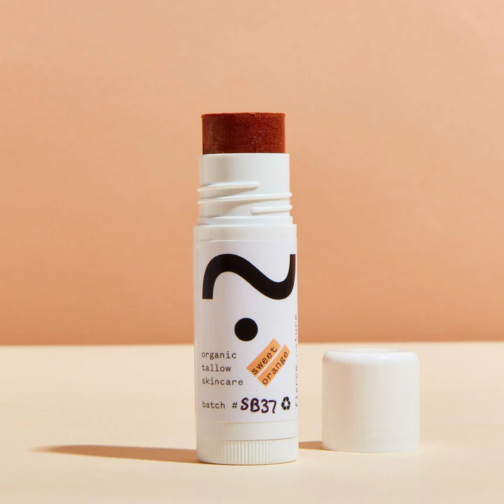 Organic Tallow Stick Bronze Shimmer (Sweet Orange) - 15g