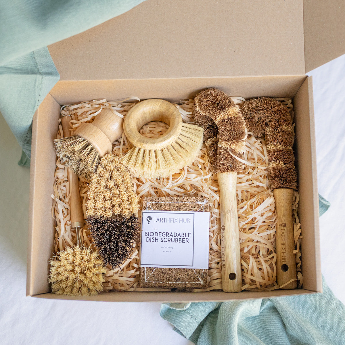 Sustainable Cleaning Brush Kit