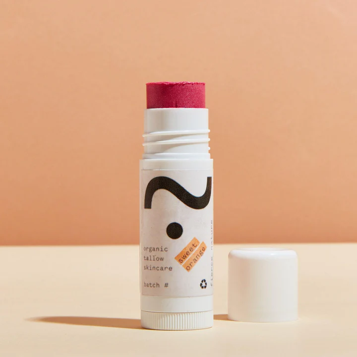 Organic Tallow Selfie Stick Rose (Sweet Orange) - 15g