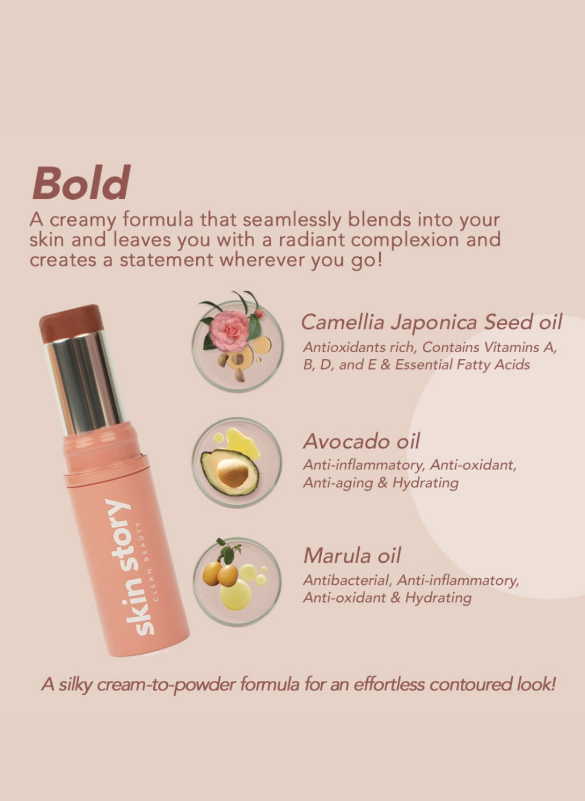 Clean Multistick Organic Bold Multistick - Clean Beauty Makeup - Pure Path
